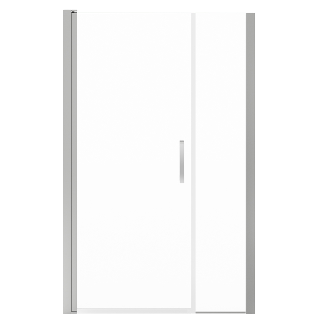 MAAX Manhattan Pivote Shower Door 43 to 45in x 68in x 6mm Chrome