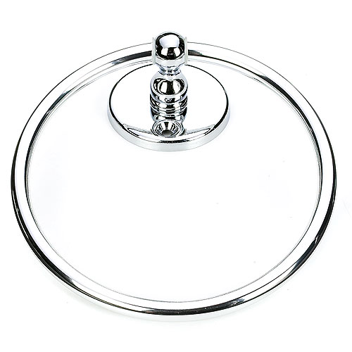 Taymor Columbia Towel Ring - Steel - Chrome - Mounting Hardware Included