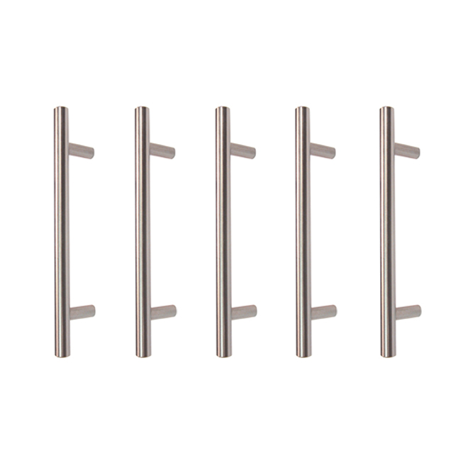 Richelieu Washington 5-Pack -3.75-in Center to Center - Brushed Nickel Cabinet Handles