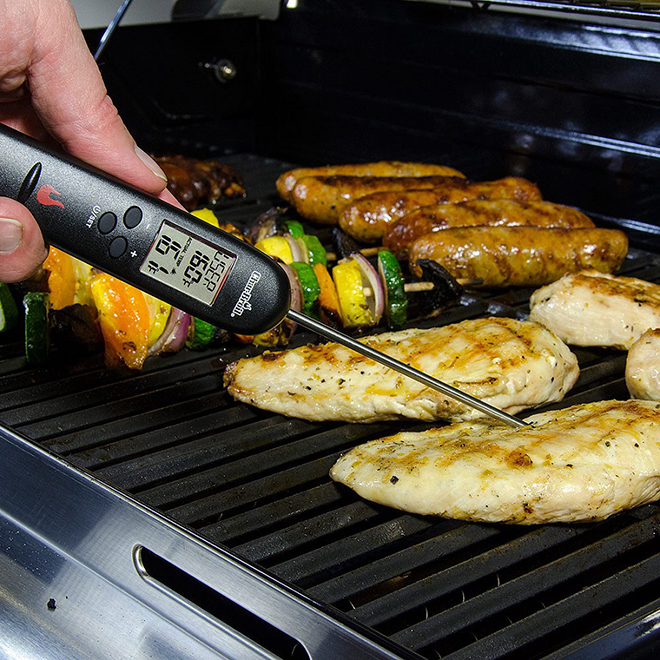 Napoleon Thermomètre numérique sans fil pour barbecue de la série PRO avec  sonde en acier