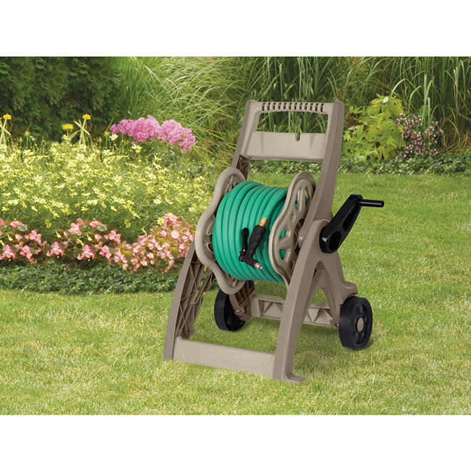 Outsunny Plastic 49-ft Wall-Mount Hose Reel
