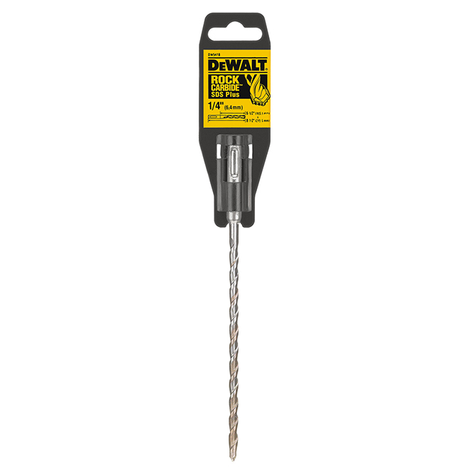 DEWALT Cutter Drill Bit - SDS Plus - Carbide Tip - 8 1/2-in L X 1/4-in ...