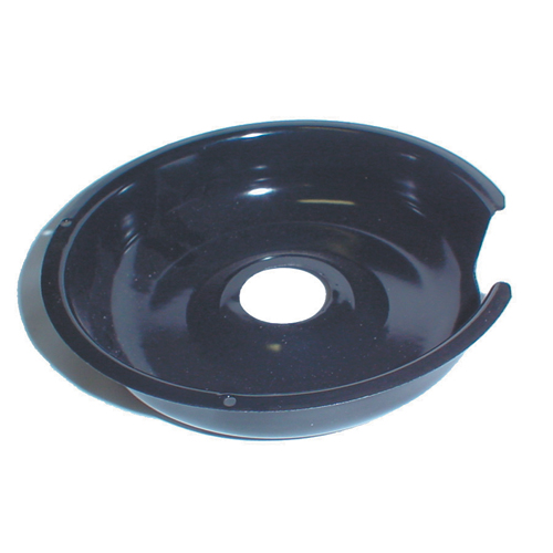 Laser Stove Drip Bowl - 6-in - Black