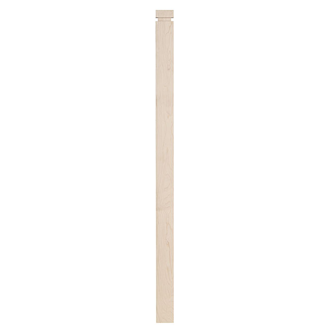 Colonial Elegance Zen Newel Post - Maple - Natural Finish - 44-in L x 2/12-in W