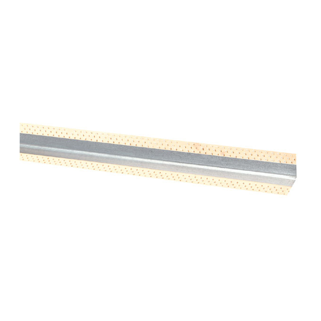 Certainteed Outside Corner - Angle Reinforcement - 135° Offset Angle - Paper-Faced Metal - 8-ft L x 5/8-in W