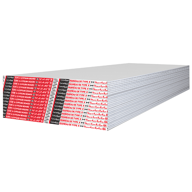 Fire-Rated Type X Gypsum Board