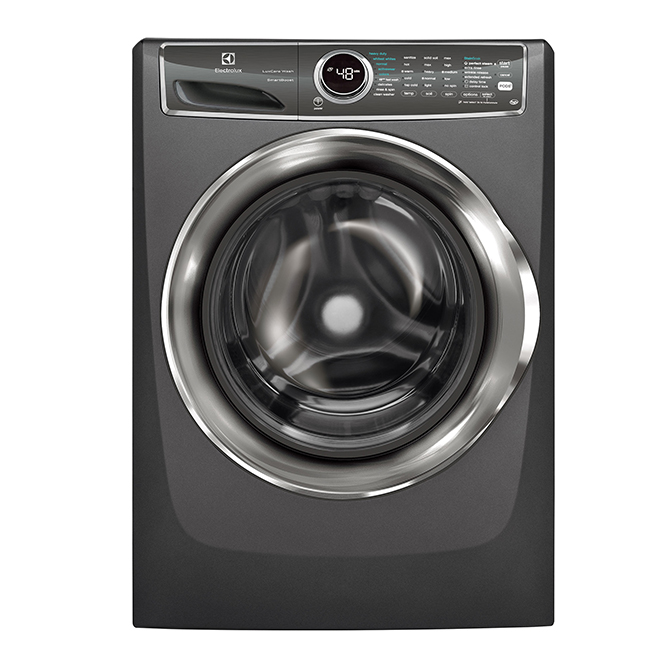 Electrolux Front Load Washer - 4.4-cu ft - 27-in - Titanium