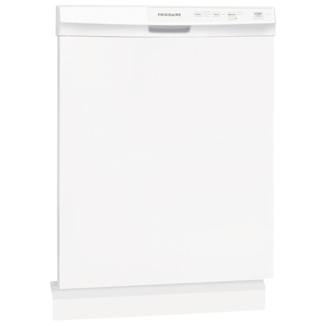 Frigidaire 24In BuiltIn Dishwasher 60 dB White ENERGY STAR