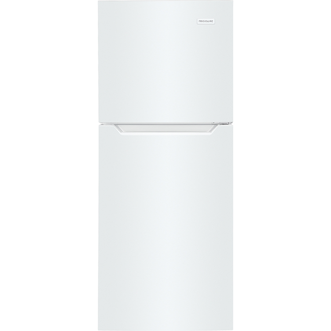 Frigidaire 24-In Top-Freezer Refrigerator 11.6-Ft³ Glass Shelves White Energy Star Certified