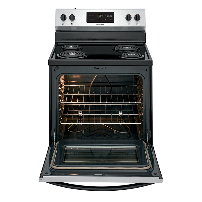 Cuisinière électrique autoportante en acier inoxydable Frigidaire