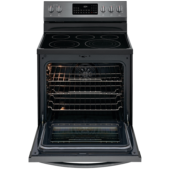 Cuisinière Frigidaire Gallery avec Air Fry, 5,7 pi³, inox noir