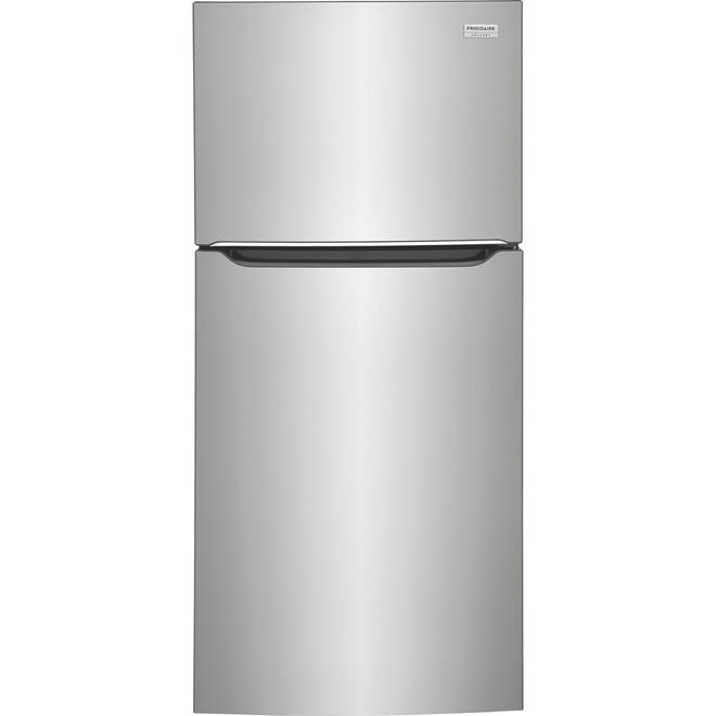 Frigidaire Gallery 20-cu ft Top-Freezer Refrigerator (Fingerprint Resistant Stainless Steel) Energy Star Certified