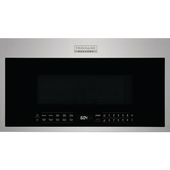 Frigidaire Gallery 30-in 1.9-ft³ Over-the-Range Microwave with Convection Bake - Stainless Steel