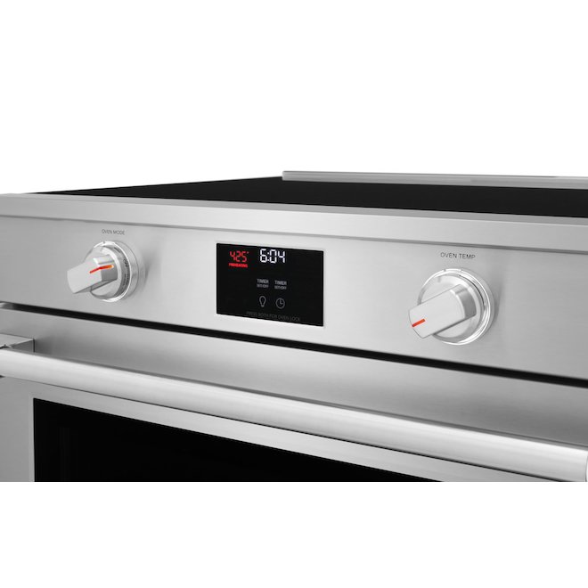 Frigidaire Cuisinière à induction de 30 po à commandes frontales Acier  inoxydable-FCFI308CAS