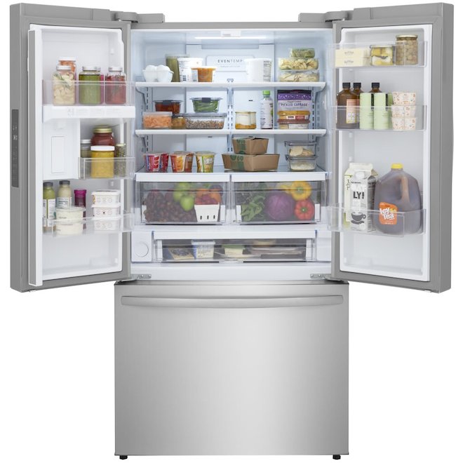 Frigidaire 28.8-ft³ Stainless Steel Standard Depth French Door ...