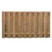 Treated Wood Fence Panel - 4' x 8' x 2