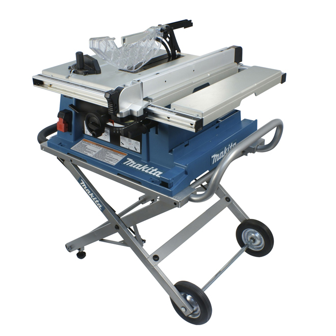 10-in Table Saw with Support