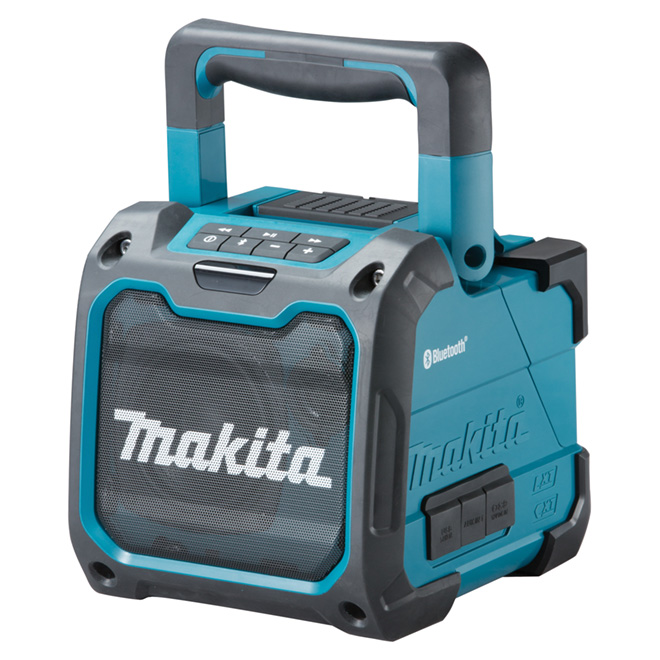 Makita Jobsite Speaker - Bluetooth Connectivity - 32-Hour Runtime - Weather and Water Resistant