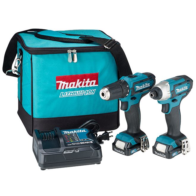Cordless Drill/Driver and Impact Driver Set