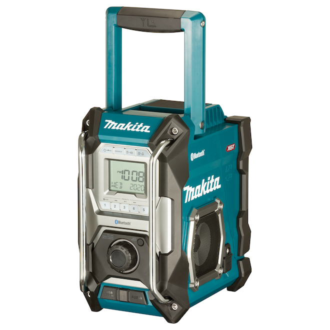 Makita XGT 40V Cordless Jobsite Radio with Bluetooth - Teal