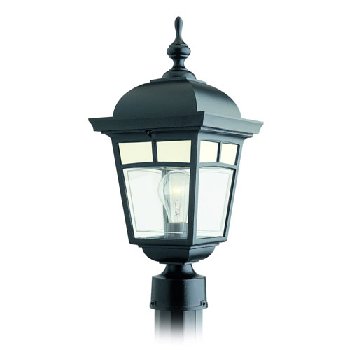 Lanterne de lampadaire 1 lumière Imagine de Snoc, noir, aluminium, 150 W