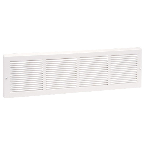 Imperial Baseboard Return Air Grille - Steel - White - 30-in W x 8-in H ...