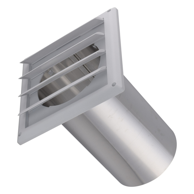 Imperial 5-in dia White Plastic Louvered Vent Hood VT0637 | Réno-Dépôt