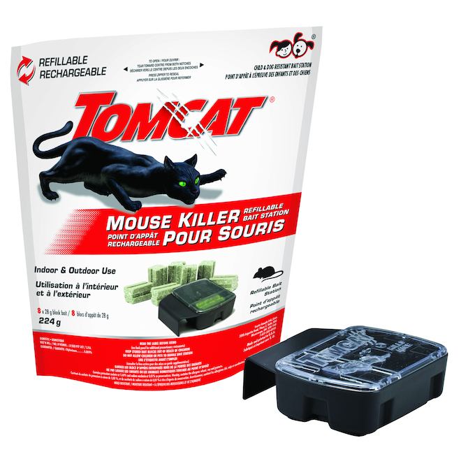 Refillable Mouse Bait Station - Tomcat® - 224 g 0365210