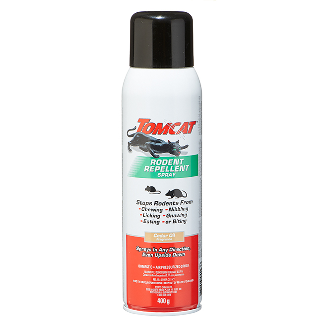 ORTHO Tomcat Rodent Repellent Aerosol Spray 400 g 0492312 RénoDépôt