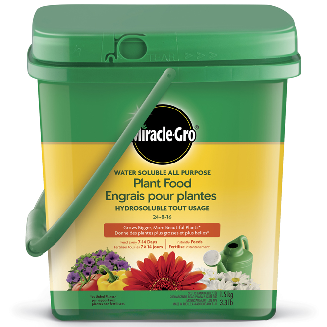 Miracle-Gro All-Purpose Plant Food - Water Soluble - 1.5-kg
