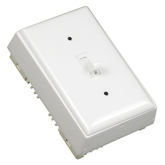 Plastic Switch Box - 1" - White