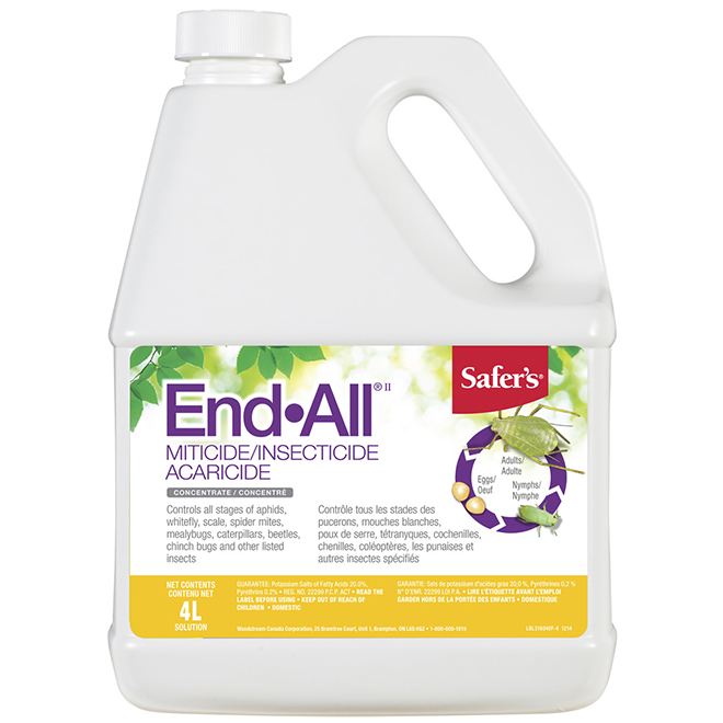 END-ALL Miticide Insecticide - Concentrate - 4 L 31-6040CAN