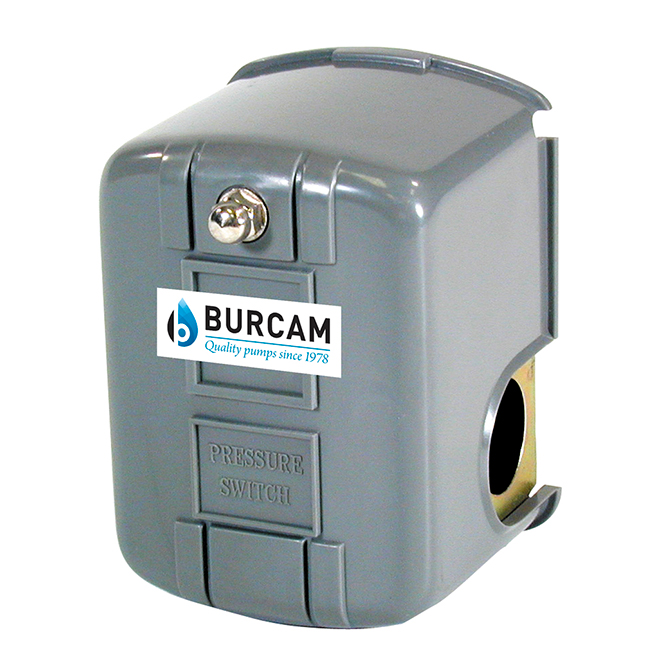 Burcam 30/50 Female Steel Pressure Switch