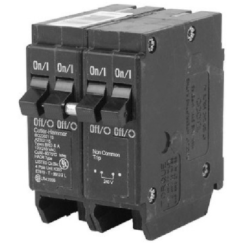 120 VAC 120/240 VAC 120 VAC 15-20-15 A DNPL Circuit Breaker