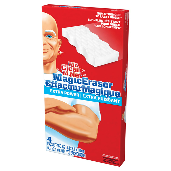Set of 4 Magic Erasers Extra Power