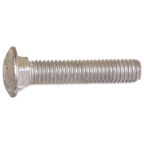 1/4-20 x 2" Carriage Bolts and Nuts Hot Dip Galvanized Quantity 50