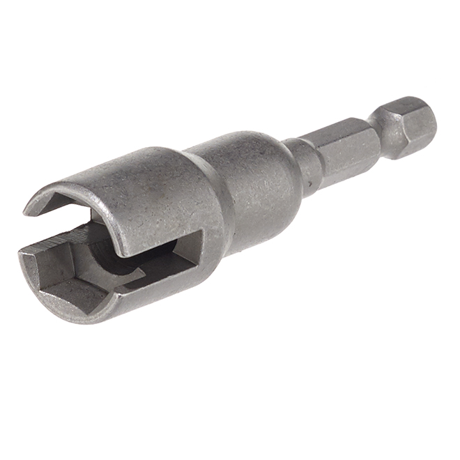 Reliable Wing Nut Driver Adapters - 3-in x 1/4-in - Steel