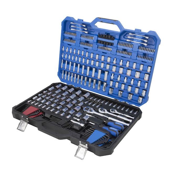 Kobalt 299-Piece Mechanic's Tool Set with Case - Metric and SAE 52236 | Réno-Dépôt