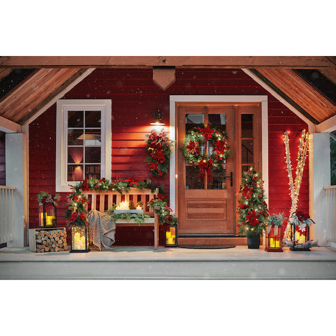 Guirlande lumineuse de Noël de luxe – Maison Leonie
