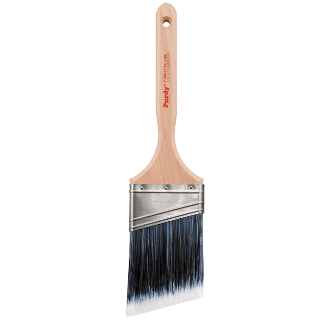 Purdy Pro Extra Glide Angular Brush In W Synthetic Fluted Wood Handle R No D P T