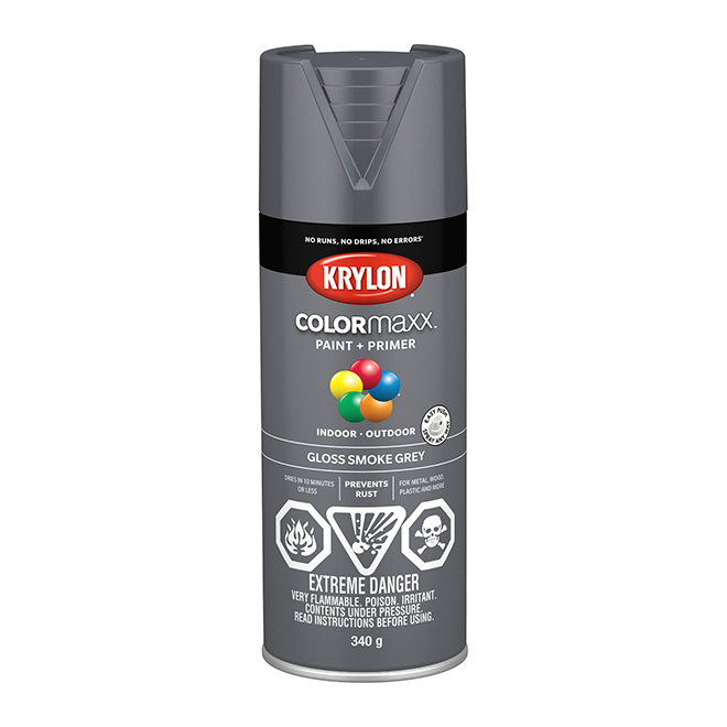 Krylon Colormaxx Acrylic Paint and Primer in One Aerosol Spray Gloss