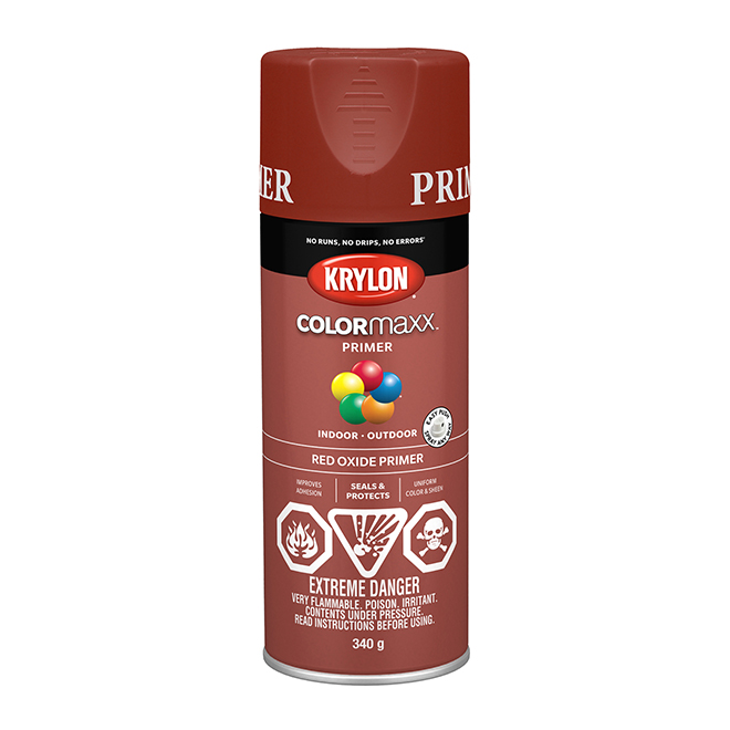 Krylon Paint and Primer - Colormaxx - 340 g - Oxide Red 455830007