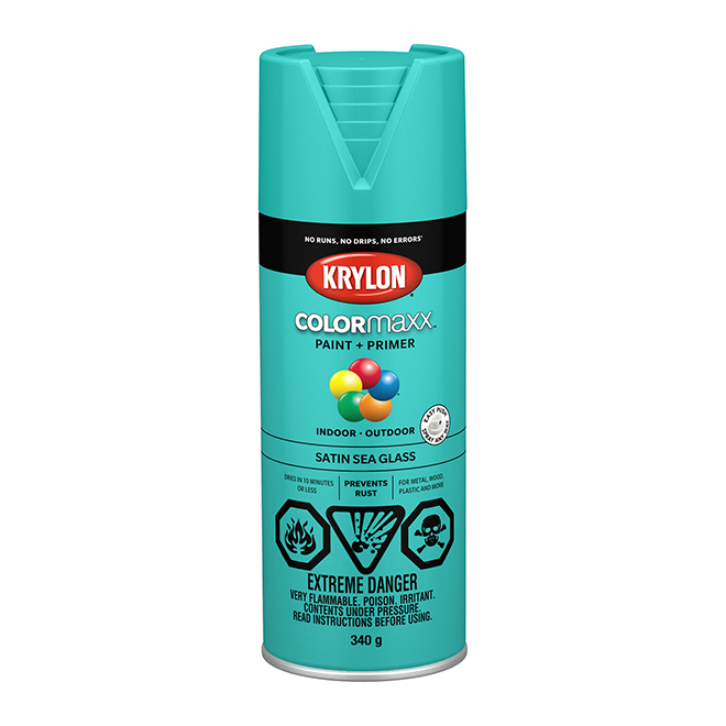 Krylon Colormaxx Paint and Primer in One Aerosol Spray Acyclic Based
