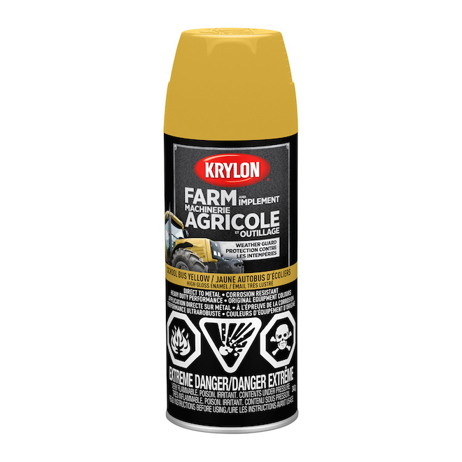 Krylon Camo Spray Paint 11 oz Can Black / 1 Pack