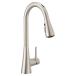 Moen Smart Sarai Stainless Pull-Down Kitchen Faucet with Spot Resist ...