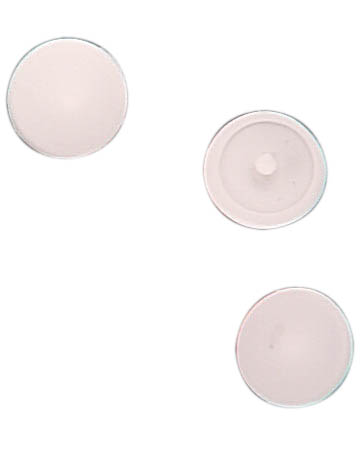 Passe-fils Richelieu, rond, blanc, diamètre de 2 1/2 po BP60030