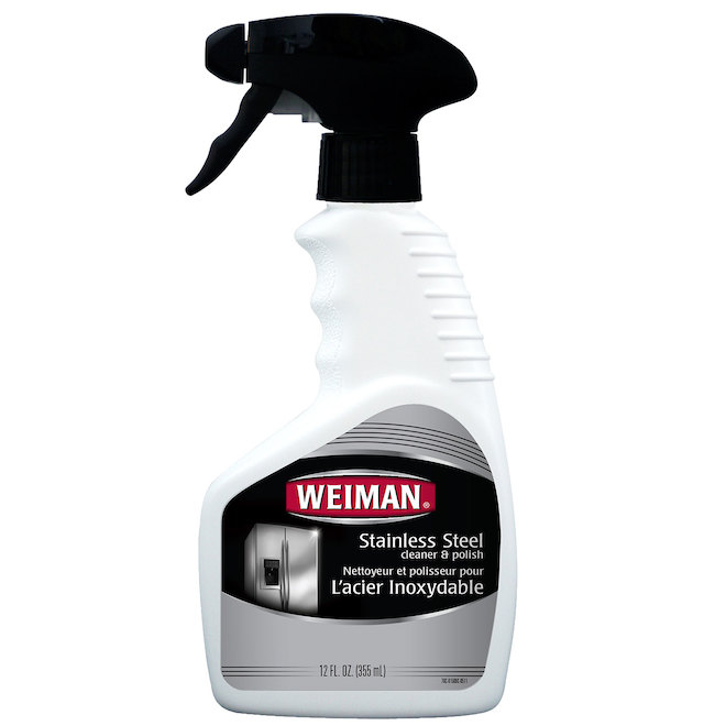 Weiman Stainless Steel Cleaner and Polish Spray 355 ml 76CA Réno-Dépôt