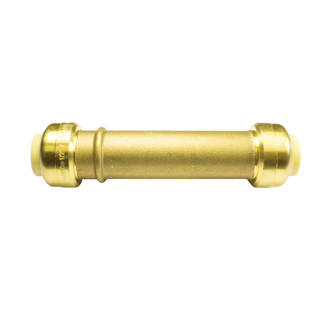 Waterline 1/2in diameter Quick PushFit Slip Coupling 1375548LF RénoDépôt