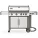 Weber Genesis S-435 Natural Gas BBQ - 48,000 BTU - Stainless Steel ...