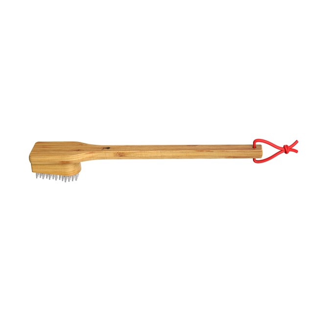 Weber Barbecue Brush - Stainless Steel and Bamboo - 18in